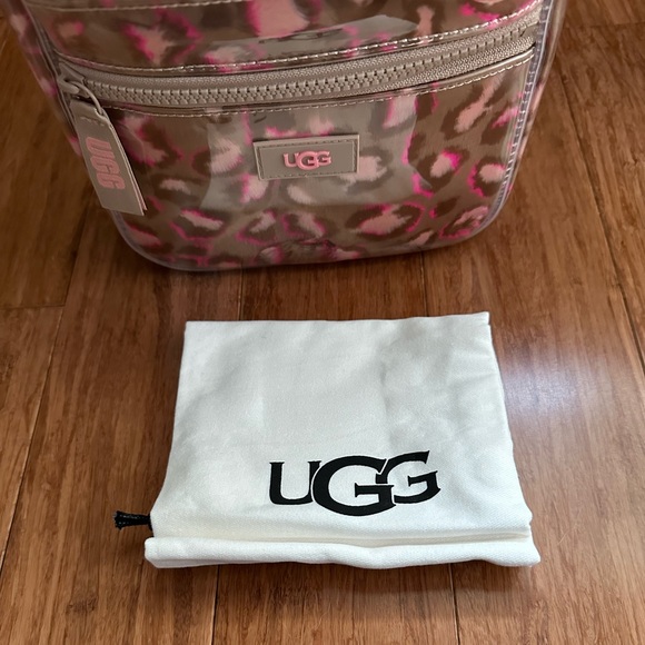 UGG Dannie II Mini Backpack Clear in Starfish Pink Spotty - Picture 5 of 10